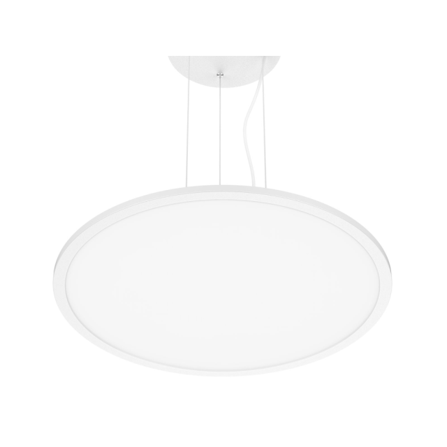 PL-W Modern Round Panel Light with Multiple Installation Way,high lumen efficiency LED panel troffer for retail,Supermarket, Retail Chain Gondola Shelves and LED Lighting Manufacturer. 