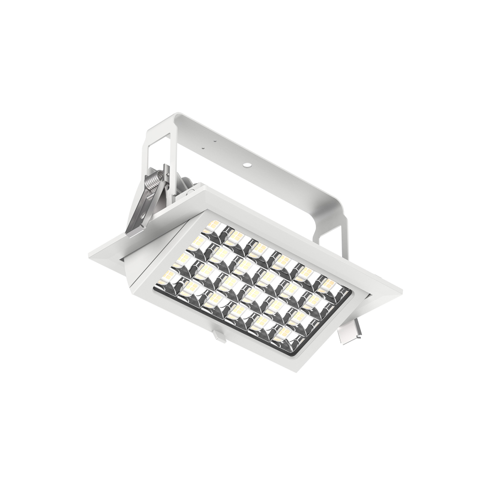 RD07 IP65 Louver Reflector Led Downlight,LED Downlights for Supermarkets & Retail Stores | Voxreal Fixture
,Supermarket, Retail Chain Gondola Shelves and LED Lighting Manufacturer. 