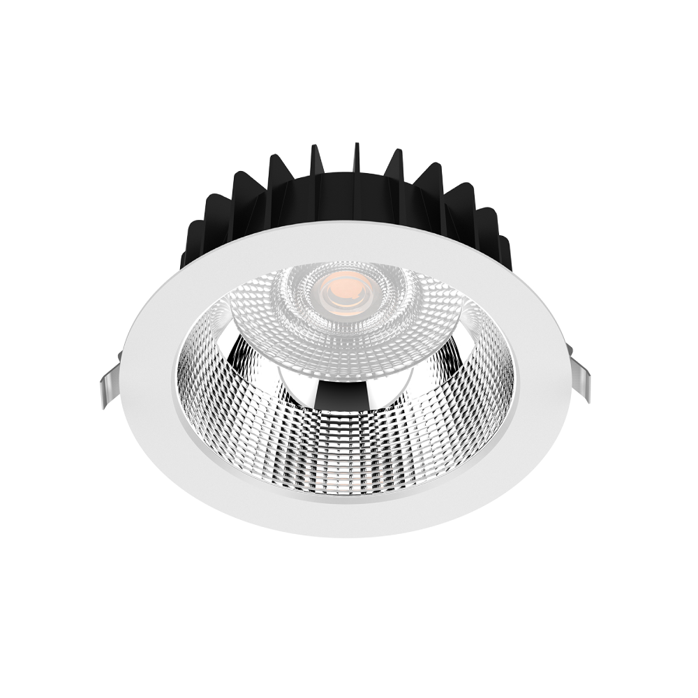DL178 UGR<19 Reflector replaceable Led Downlight,LED Downlights for Supermarkets & Retail Stores | Voxreal Fixture,Supermarket, Retail Chain Gondola Shelves and LED Lighting Manufacturer. 
