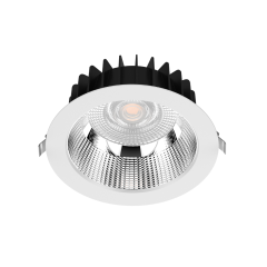 DL178 UGR<19 Reflector replaceable Led Downlight,LED Downlights for Supermarkets & Retail Stores | Voxreal Fixture,Supermarket, Retail Chain Gondola Shelves and LED Lighting Manufacturer. 