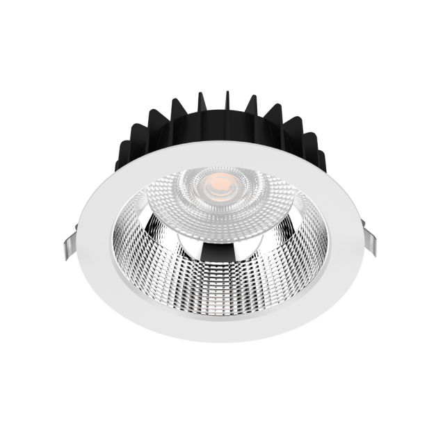 DL178 UGR<19 Reflector replaceable Led Downlight,LED Downlights for Supermarkets & Retail Stores | Voxreal Fixture,Supermarket, Retail Chain Gondola Shelves and LED Lighting Manufacturer. 