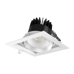 CL113 gimble Recessed Luminaire,LED Downlights for Supermarkets & Retail Stores | Voxreal Fixture,Supermarket, Retail Chain Gondola Shelves and LED Lighting Manufacturer. 