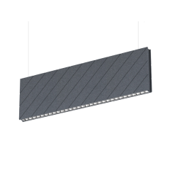 DB160 Linear Light Acoustic lighting Series,cool white LED linear batten light for shop aisle,Supermarket, Retail Chain Gondola Shelves and LED Lighting Manufacturer. 
