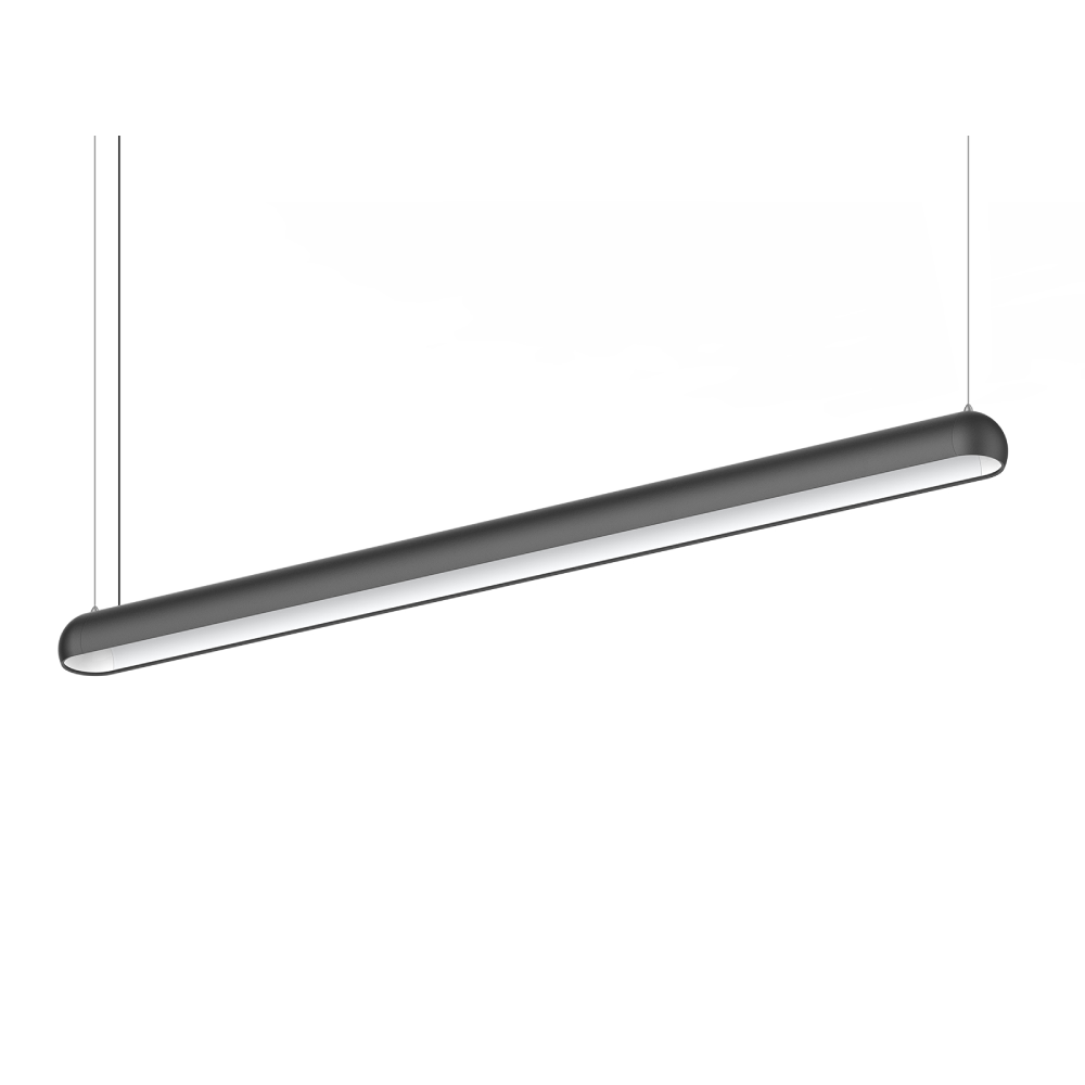 DB60 UGR<19 Semicircle Structure Linear Pendant Light,cool white LED linear batten light for shop aisle,Supermarket, Retail Chain Gondola Shelves and LED Lighting Manufacturer. 
