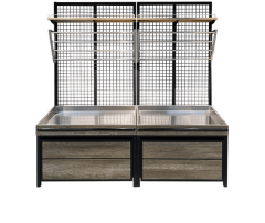 Fruit And Vegetable Racks,Retail Fixtures, Gondola Shelving & LED Lighting | Voxreal Fixture
,Supermarket, Retail Chain Gondola Shelves and LED Lighting Manufacturer. 