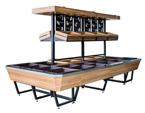 Fruit And Vegetable Racks,Retail Fixtures, Gondola Shelving & LED Lighting | Voxreal Fixture
,Supermarket, Retail Chain Gondola Shelves and LED Lighting Manufacturer. 