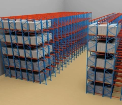High Density Storage Drive in Rack,Warehouse Storage Solutions & Racks | Voxreal Fixture
,Supermarket, Retail Chain Gondola Shelves and LED Lighting Manufacturer. 
