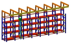Firm Q235 Steel Heavy Duty First in Last Out Single Side Drive in Pallet Rack,Warehouse Storage Solutions & Racks | Voxreal Fixture
,Supermarket, Retail Chain Gondola Shelves and LED Lighting Manufacturer. 