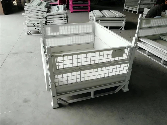 High Quality Wire Mesh Container,Warehouse Pallet Racking Accessories | Voxreal Fixture,Supermarket, Retail Chain Gondola Shelves and LED Lighting Manufacturer. 
