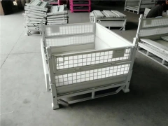 High Quality Wire Mesh Container,Warehouse Pallet Racking Accessories | Voxreal Fixture,Supermarket, Retail Chain Gondola Shelves and LED Lighting Manufacturer. 