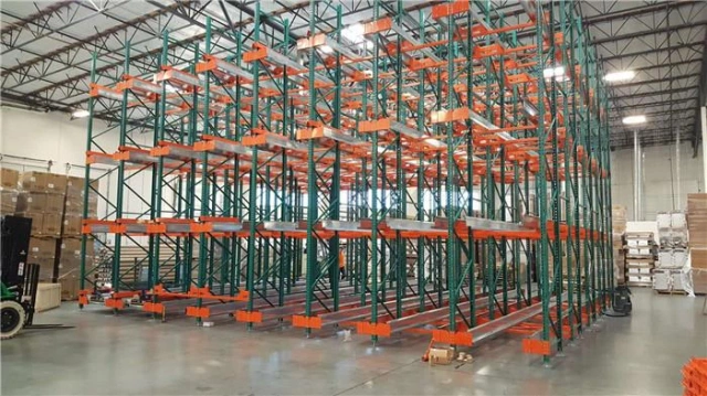 High Load Capacity Radio Shuttle Rack For Warehouse Storage,Warehouse Storage Solutions & Racks | Voxreal Fixture,Supermarket, Retail Chain Gondola Shelves and LED Lighting Manufacturer. 