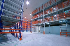 Mezzanine Floor Steel Platform System For Storage,Warehouse Storage Solutions & Racks | Voxreal Fixture
,Supermarket, Retail Chain Gondola Shelves and LED Lighting Manufacturer. 