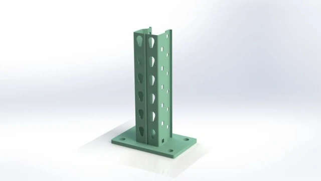 American Pallet Racking Welded Type Steel Teardrop Racking System,Warehouse Storage Solutions & Racks | Voxreal Fixture
,Supermarket, Retail Chain Gondola Shelves and LED Lighting Manufacturer. 