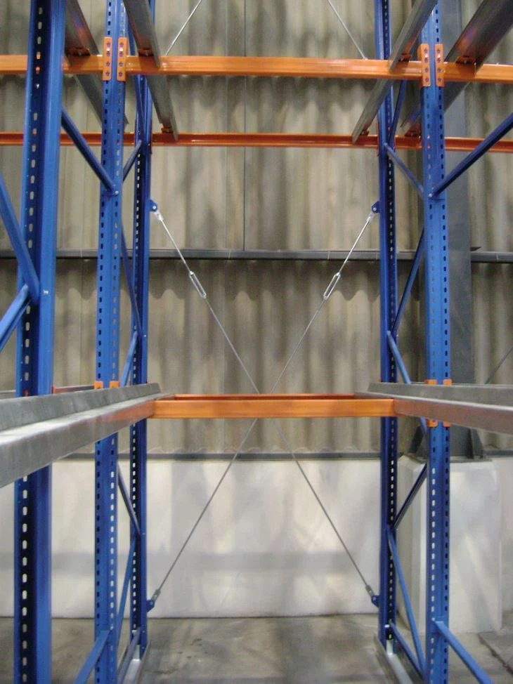 Firm Q235 Steel Heavy Duty First in Last Out Single Side Drive in Pallet Rack,Warehouse Storage Solutions & Racks | Voxreal Fixture
,Supermarket, Retail Chain Gondola Shelves and LED Lighting Manufacturer. 