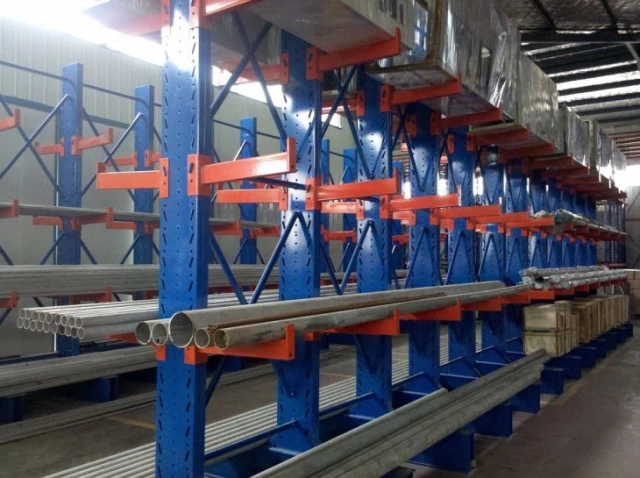 Medium Duty Timber and Construction Industry Storage Rack Roll Formed Steel Cantilever Arm Rack,Warehouse Storage Solutions & Racks | Voxreal Fixture
,Supermarket, Retail Chain Gondola Shelves and LED Lighting Manufacturer. 