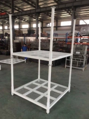 Shop Stacking Rack Steel Pallet Box,Warehouse Pallet Racking Accessories | Voxreal Fixture,Supermarket, Retail Chain Gondola Shelves and LED Lighting Manufacturer. 