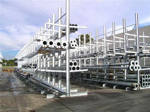 Steel Cantilever Rack For Warehouse Storage,Warehouse Storage Solutions & Racks | Voxreal Fixture
,Supermarket, Retail Chain Gondola Shelves and LED Lighting Manufacturer. 