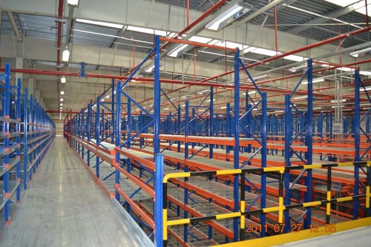 Warehouse Steel Structure Mezzanine Rack,Warehouse Storage Solutions & Racks | Voxreal Fixture
,Supermarket, Retail Chain Gondola Shelves and LED Lighting Manufacturer. 
