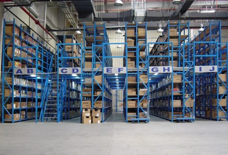 Warehouse Steel Structure Mezzanine Rack,Warehouse Storage Solutions & Racks | Voxreal Fixture
,Supermarket, Retail Chain Gondola Shelves and LED Lighting Manufacturer. 