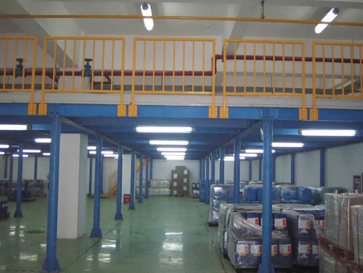 Warehouse Steel Structure Mezzanine Rack,Warehouse Storage Solutions & Racks | Voxreal Fixture
,Supermarket, Retail Chain Gondola Shelves and LED Lighting Manufacturer. 