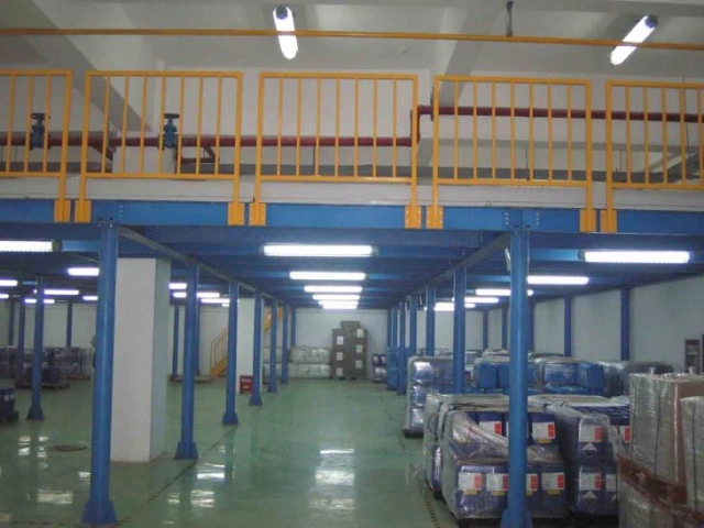 Warehouse Steel Structure Mezzanine Rack,Warehouse Storage Solutions & Racks | Voxreal Fixture
,Supermarket, Retail Chain Gondola Shelves and LED Lighting Manufacturer. 