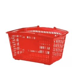 26L Plastic Shopping Basket for Supermarket,Shopping Carts & Baskets for Supermarkets | Voxreal Fixture

,Supermarket, Retail Chain Gondola Shelves and LED Lighting Manufacturer. 