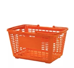 22L Plastic Shopping Basket For Supermarket,Shopping Carts & Baskets for Supermarkets | Voxreal Fixture
,Supermarket, Retail Chain Gondola Shelves and LED Lighting Manufacturer. 