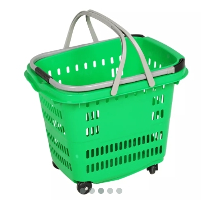 45L Grocery Store Plastic Shopping Basket,Shopping Carts & Baskets for Supermarkets | Voxreal Fixture
,Supermarket, Retail Chain Gondola Shelves and LED Lighting Manufacturer. 