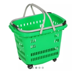45L Grocery Store Plastic Shopping Basket,Shopping Carts & Baskets for Supermarkets | Voxreal Fixture
,Supermarket, Retail Chain Gondola Shelves and LED Lighting Manufacturer. 