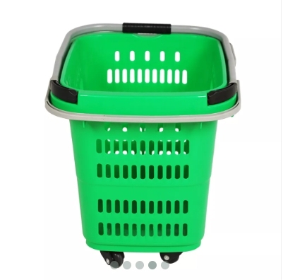 45L Grocery Store Plastic Shopping Basket,Shopping Carts & Baskets for Supermarkets | Voxreal Fixture
,Supermarket, Retail Chain Gondola Shelves and LED Lighting Manufacturer. 