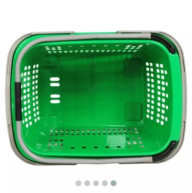 45L Grocery Store Plastic Shopping Basket,Shopping Carts & Baskets for Supermarkets | Voxreal Fixture
,Supermarket, Retail Chain Gondola Shelves and LED Lighting Manufacturer. 