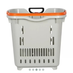 45L Plastic Shopping Basket,Shopping Carts & Baskets for Supermarkets | Voxreal Fixture
,Supermarket, Retail Chain Gondola Shelves and LED Lighting Manufacturer. 