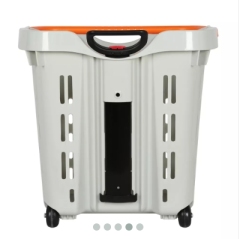 45L Plastic Shopping Basket,Shopping Carts & Baskets for Supermarkets | Voxreal Fixture
,Supermarket, Retail Chain Gondola Shelves and LED Lighting Manufacturer. 