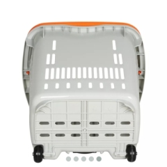 45L Plastic Shopping Basket,Shopping Carts & Baskets for Supermarkets | Voxreal Fixture
,Supermarket, Retail Chain Gondola Shelves and LED Lighting Manufacturer. 