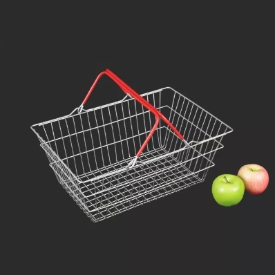 21L Shopping Basket for Fruit And Vegetable Store,Shopping Carts & Baskets for Supermarkets | Voxreal Fixture
,Supermarket, Retail Chain Gondola Shelves and LED Lighting Manufacturer. 