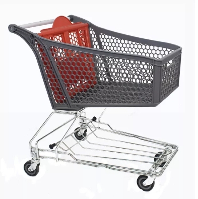 Standard Plastic Shopping Cart 100L,Shopping Carts & Baskets for Supermarkets | Voxreal Fixture
,Supermarket, Retail Chain Gondola Shelves and LED Lighting Manufacturer. 