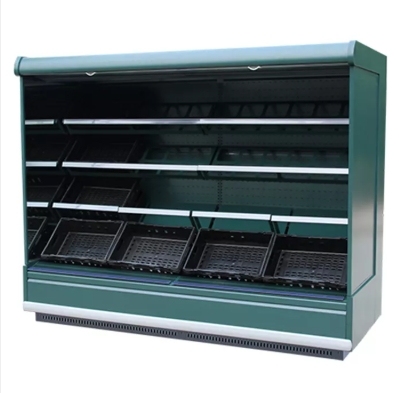 Supermarket Open Chiller for Fruit and Vegetable Display,Freezer & Refrigeration Units for Retail | Voxreal Fixture
,Supermarket, Retail Chain Gondola Shelves and LED Lighting Manufacturer. 