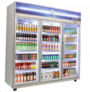 Plug-in Vertical Multi-deck Daily Refrigerated Air Cooling 1~10℃ Chiller with Glass Door And Advertisement Board,Freezer & Refrigeration Units for Retail | Voxreal Fixture
,Supermarket, Retail Chain Gondola Shelves and LED Lighting Manufacturer. 