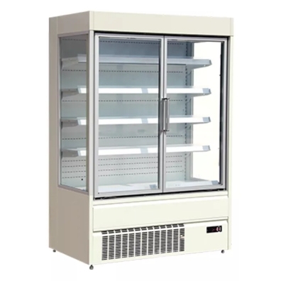 Convenience Store Beverage Dairy Glass Door Display Refrigerator with LED Lighting,Freezer & Refrigeration Units for Retail | Voxreal Fixture
,Supermarket, Retail Chain Gondola Shelves and LED Lighting Manufacturer. 