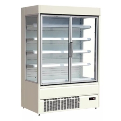 Convenience Store Beverage Dairy Glass Door Display Refrigerator with LED Lighting,Freezer & Refrigeration Units for Retail | Voxreal Fixture
,Supermarket, Retail Chain Gondola Shelves and LED Lighting Manufacturer. 