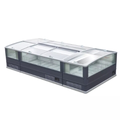 300L/450L/575L/≤-18℃ Glass Door Plug-in Island Freezer Supermarket Island Freezer,Freezer & Refrigeration Units for Retail | Voxreal Fixture
,Supermarket, Retail Chain Gondola Shelves and LED Lighting Manufacturer. 