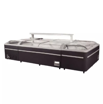 Supermarket -15~-18℃ Display Island Freezer with LED Light,Freezer & Refrigeration Units for Retail | Voxreal Fixture
,Supermarket, Retail Chain Gondola Shelves and LED Lighting Manufacturer. 