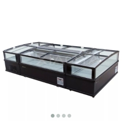 ≤-15℃ Supermarket Display Combined Island Freezer,Freezer & Refrigeration Units for Retail | Voxreal Fixture
,Supermarket, Retail Chain Gondola Shelves and LED Lighting Manufacturer. 