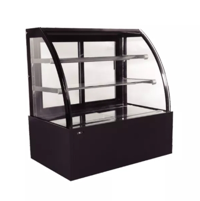 2~8℃ Cake Cabinet Cooler with Curved Glass,Freezer & Refrigeration Units for Retail | Voxreal Fixture
,Supermarket, Retail Chain Gondola Shelves and LED Lighting Manufacturer. 