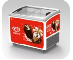 Mini Type Sliding Glass Top Island Freezer,Freezer & Refrigeration Units for Retail | Voxreal Fixture
,Supermarket, Retail Chain Gondola Shelves and LED Lighting Manufacturer. 