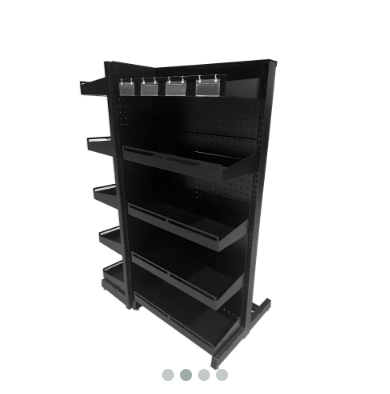 Display Shelf Beside Checkout Counter,Real-Time Store Data & Counters | Voxreal Fixture
,Supermarket, Retail Chain Gondola Shelves and LED Lighting Manufacturer. 
