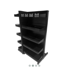 Display Shelf Beside Checkout Counter,Real-Time Store Data & Counters | Voxreal Fixture
,Supermarket, Retail Chain Gondola Shelves and LED Lighting Manufacturer. 