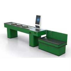 Self Service Checkout Counter,Real-Time Store Data & Counters | Voxreal Fixture
,Supermarket, Retail Chain Gondola Shelves and LED Lighting Manufacturer. 
