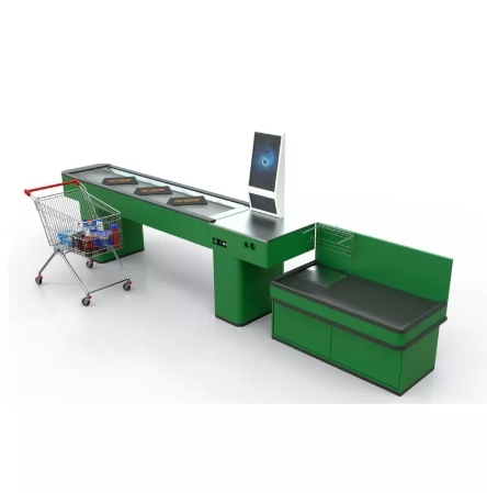 Self Service Checkout Counter,Real-Time Store Data & Counters | Voxreal Fixture
,Supermarket, Retail Chain Gondola Shelves and LED Lighting Manufacturer. 