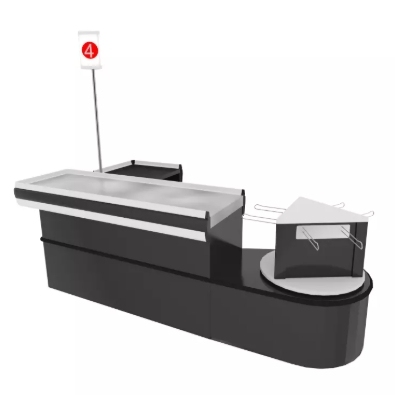 Cashier Counter Table,Real-Time Store Data & Counters | Voxreal Fixture
,Supermarket, Retail Chain Gondola Shelves and LED Lighting Manufacturer. 